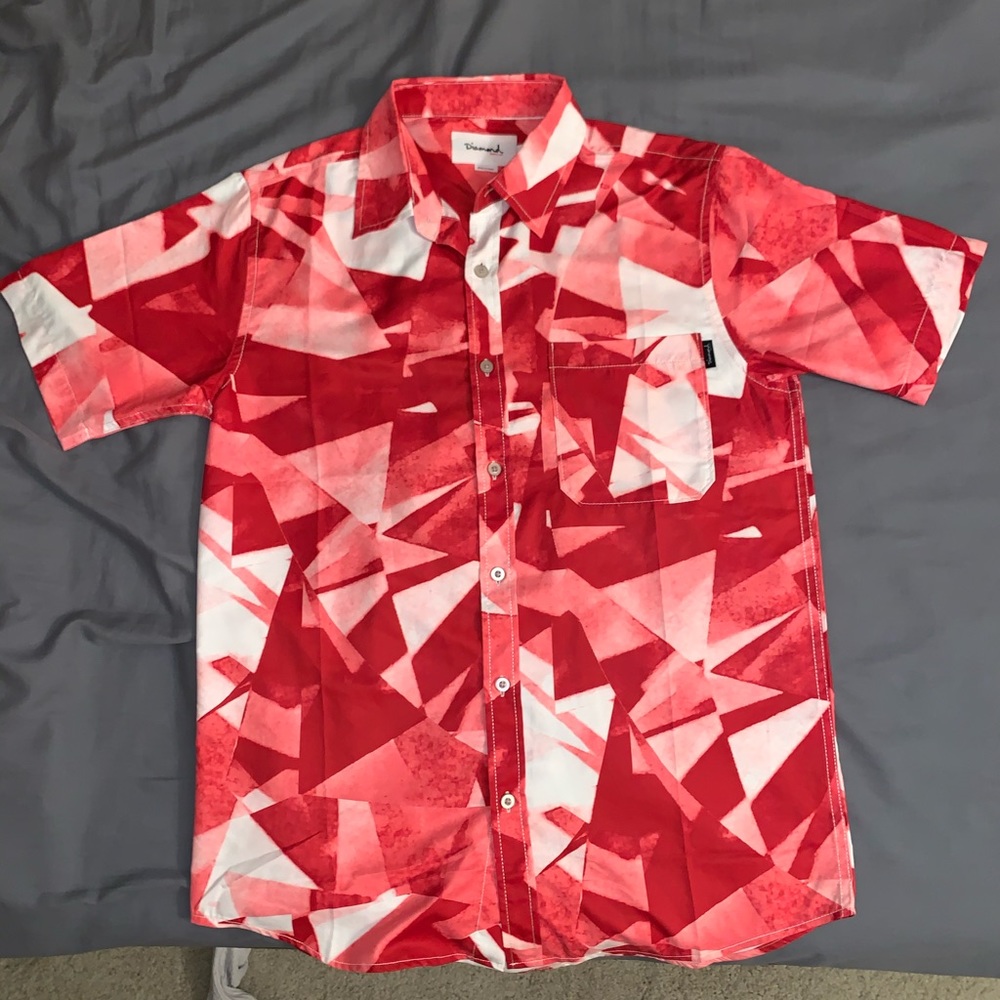 Diamond supply CO button up